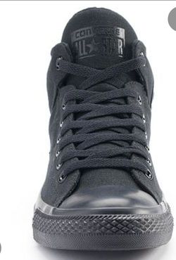 New Style black converse all star size 10.5