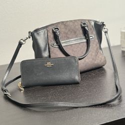 COACH Handbag/Purse & Wallet (It's Real)