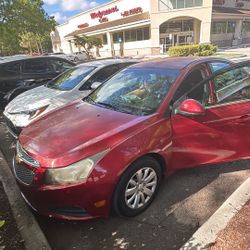 Chevy Cruze 2011 In Red 