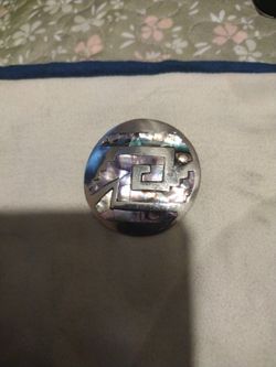 This Authentic Silver Item Can Be Utilized As A Brooch Or A Charm What You See In The Pic Is What You Get