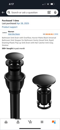 Sink Drain