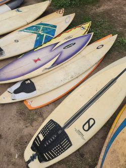 Surfboards $50 to $150