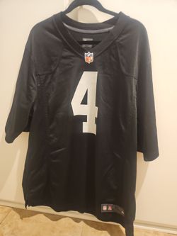 Derrick Carr Raiders jersey XL
