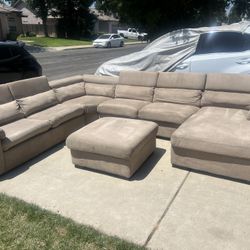 Tan Sectional Couch