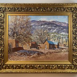 Oil painting on canvas by Ralph Leyba 
