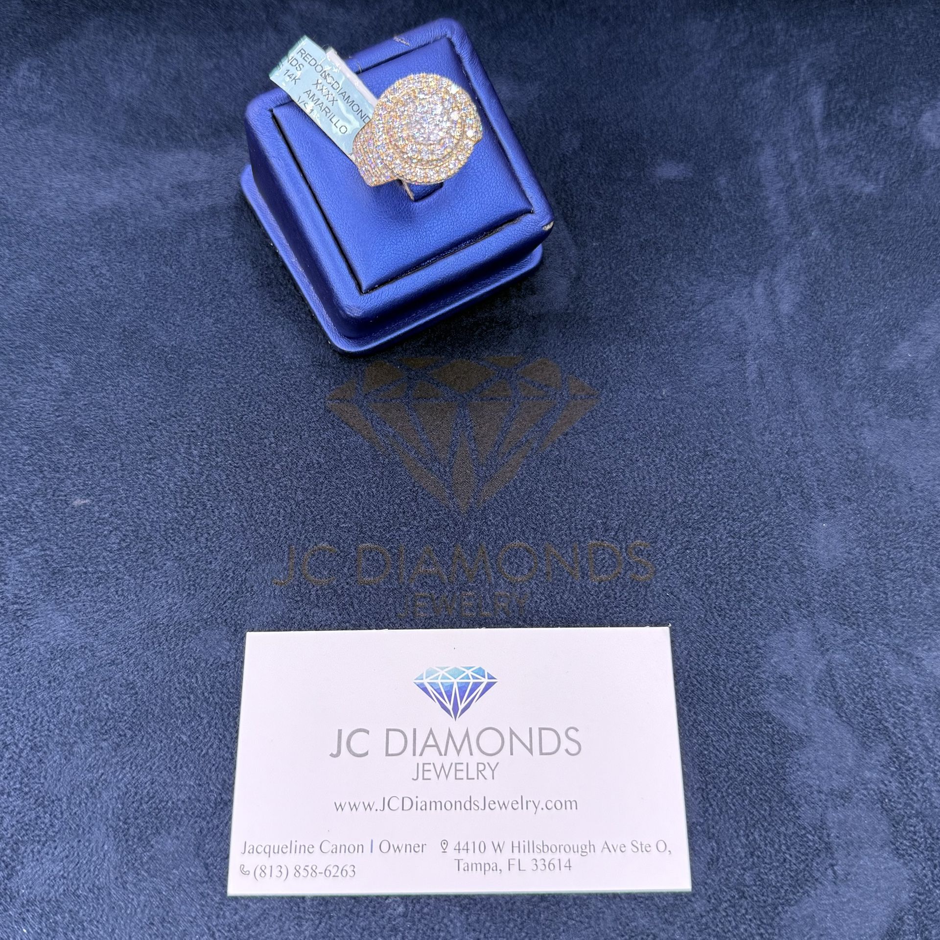 Ring Men 10k Diamonds Real