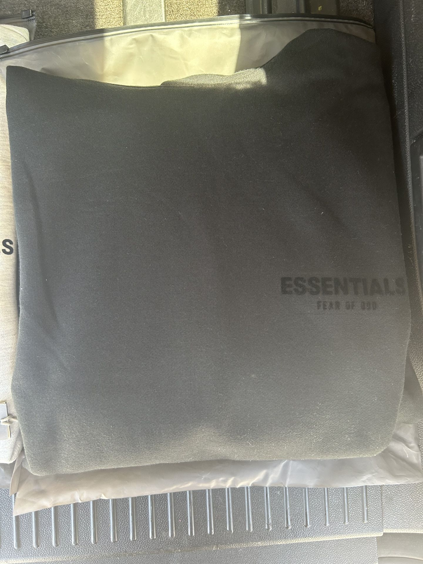 Black Essentials Hoodie