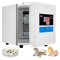 607*VEVOR Lab Incubator, 6L, PID Temperature Control RT+5-65°C, Scientific Digital Incubator, Constant-Temperature Microbiological Laboratory Incubato