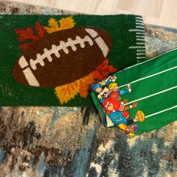 Cotton Tablecloth And Door Mat