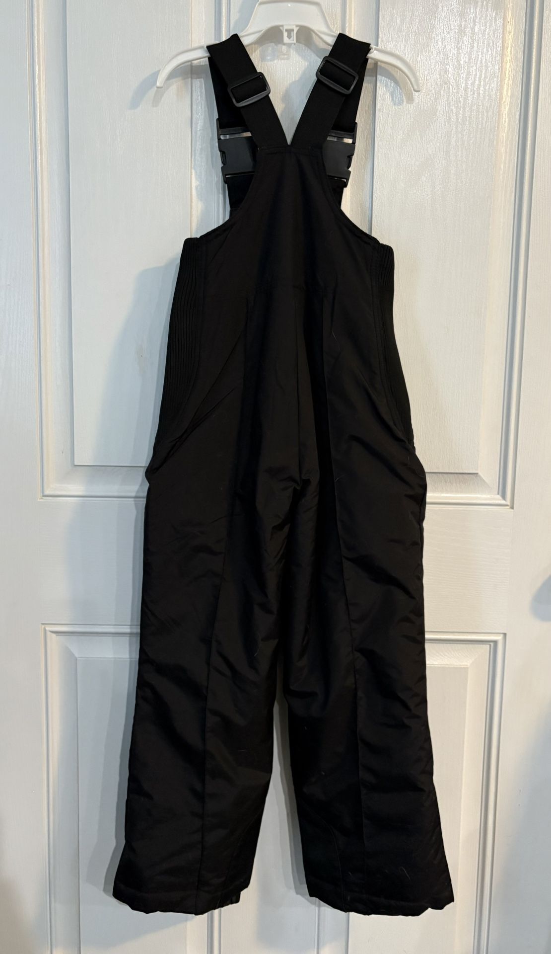 Kids Black Snow Pants (bibs)
