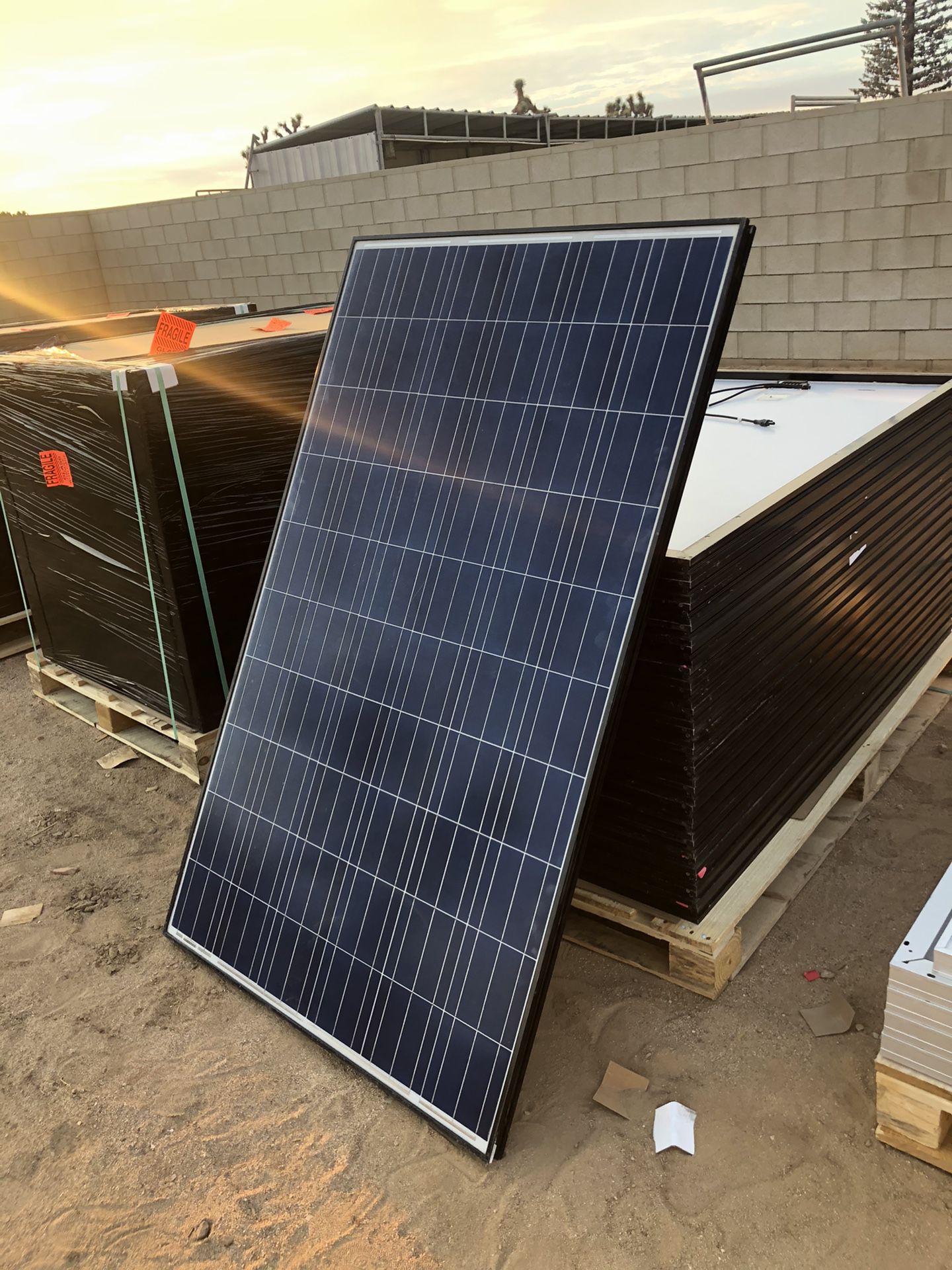 I have some 250 watt 30 volt, 8.4 amps, used Canadian brand solar panels, work great, measure 64 1/2 x 38 3/4 - 40 pounds each, $100 each. PANELS ARE
