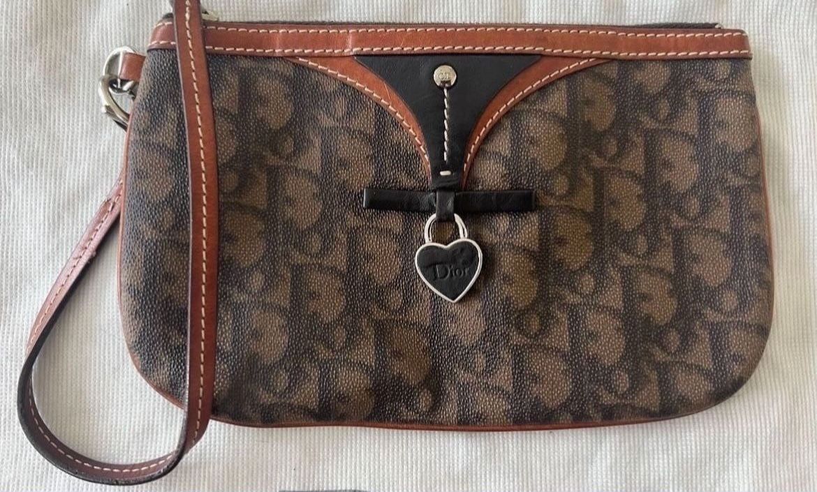 Dior Monogram Wristlet