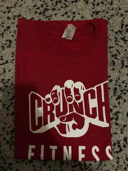 T shirt (crunch promo shirt ) size m)