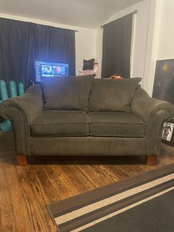 Brown Love Seat Couch