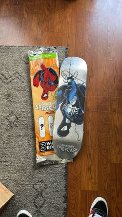 Marvels Huf Spider-Man skateboard
