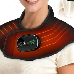 cordless shoulder back neck heated wrap