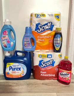 Household Cleaning & Laundry Supply Bundle