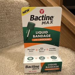 Bactine Max Liquid Bandage new $4