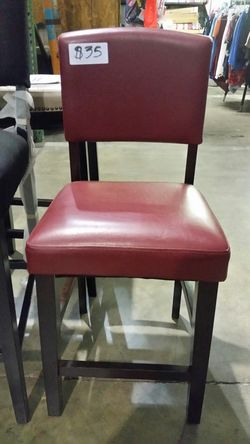 Red bar stool 1 available