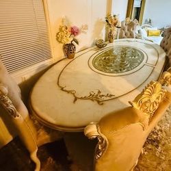 Luxury Wooden Dining Table. 