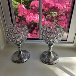 Crystal Candle Holder