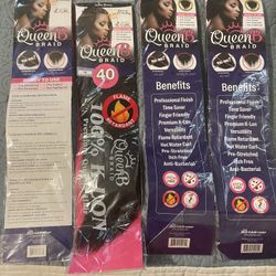 Queen B  Braid 40 New $12 Each 
