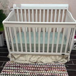 Baby Crib And Mattress