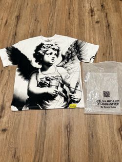 That's A Awfullot of Cough Syrup Angel Graphic Tee