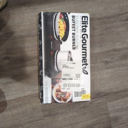 Elite Gourmet Electric Double Buffer Burner