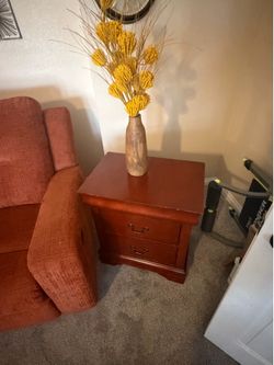 2 Wood End Table