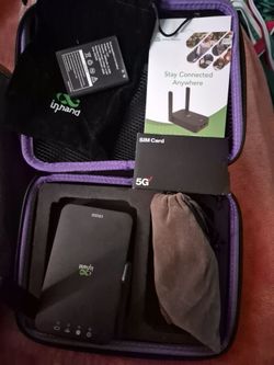 Hotspot  device brand new connected congress with charger and battery, Sim card everything included