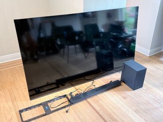 Samsung TV & Sound Bar System