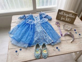 Blue Princess Dress‑Up Bundle