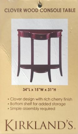 console table