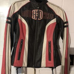 Woman’s Leather Harley Davidson Jacket