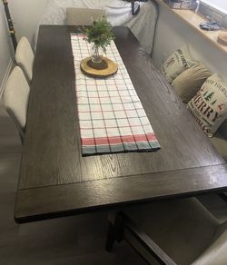 Dinner Set W/ Bench , Comedor Con Banca