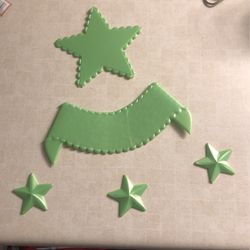 Cake Stencils Decor Green 
