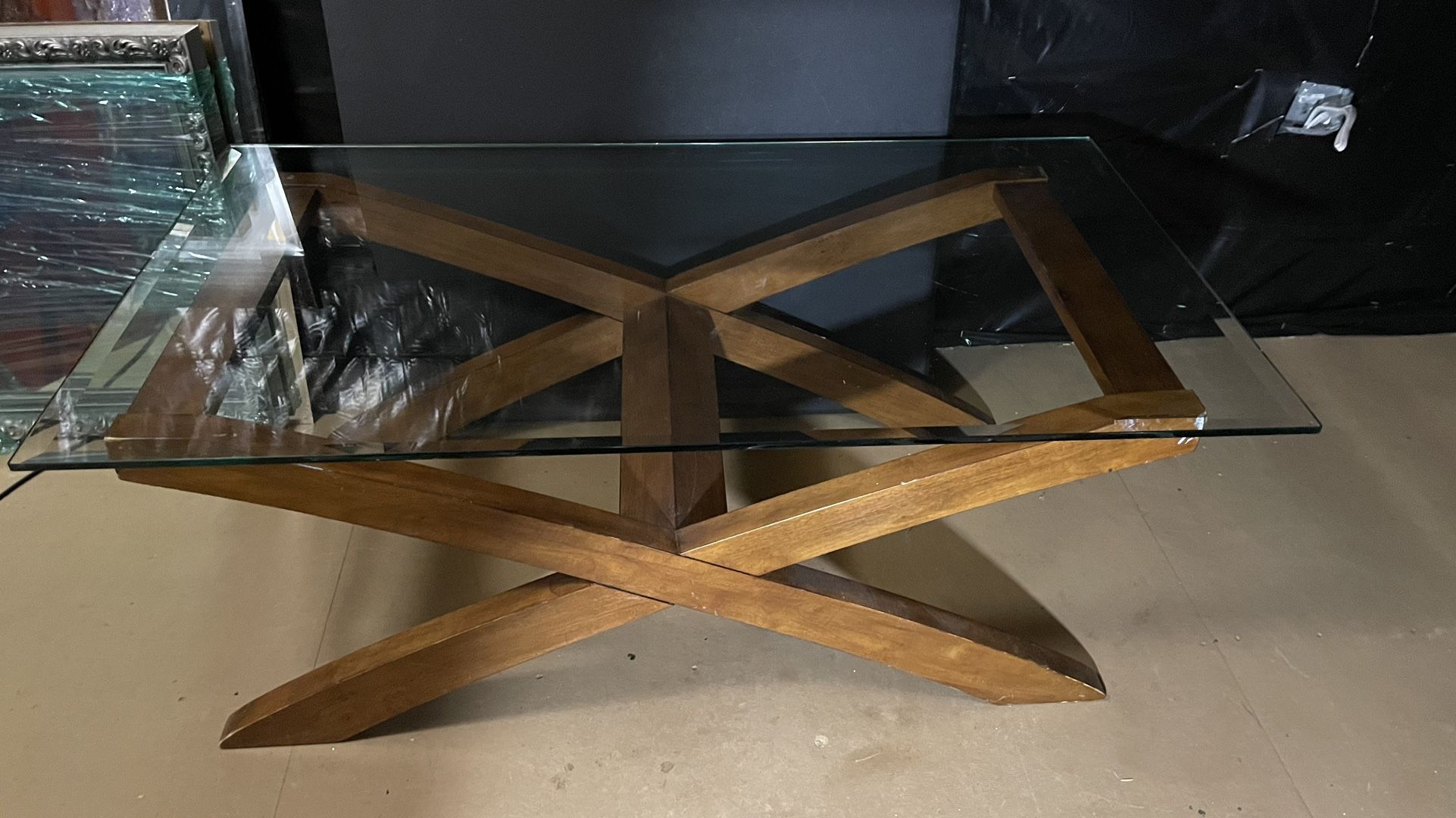 Beautiful Glass /Wood Tables for Sale in Gastonia, NC OfferUp