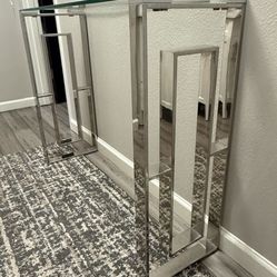 Glass Console Table 
