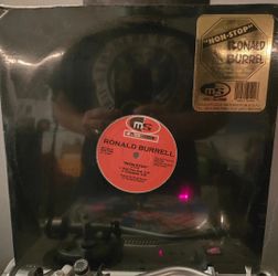 ronald burrell non stop lp 12"record brand new