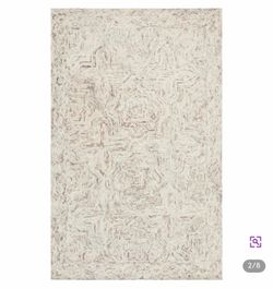 Premium Wool Area Rug 9’3” x 13’ – Organic Modern