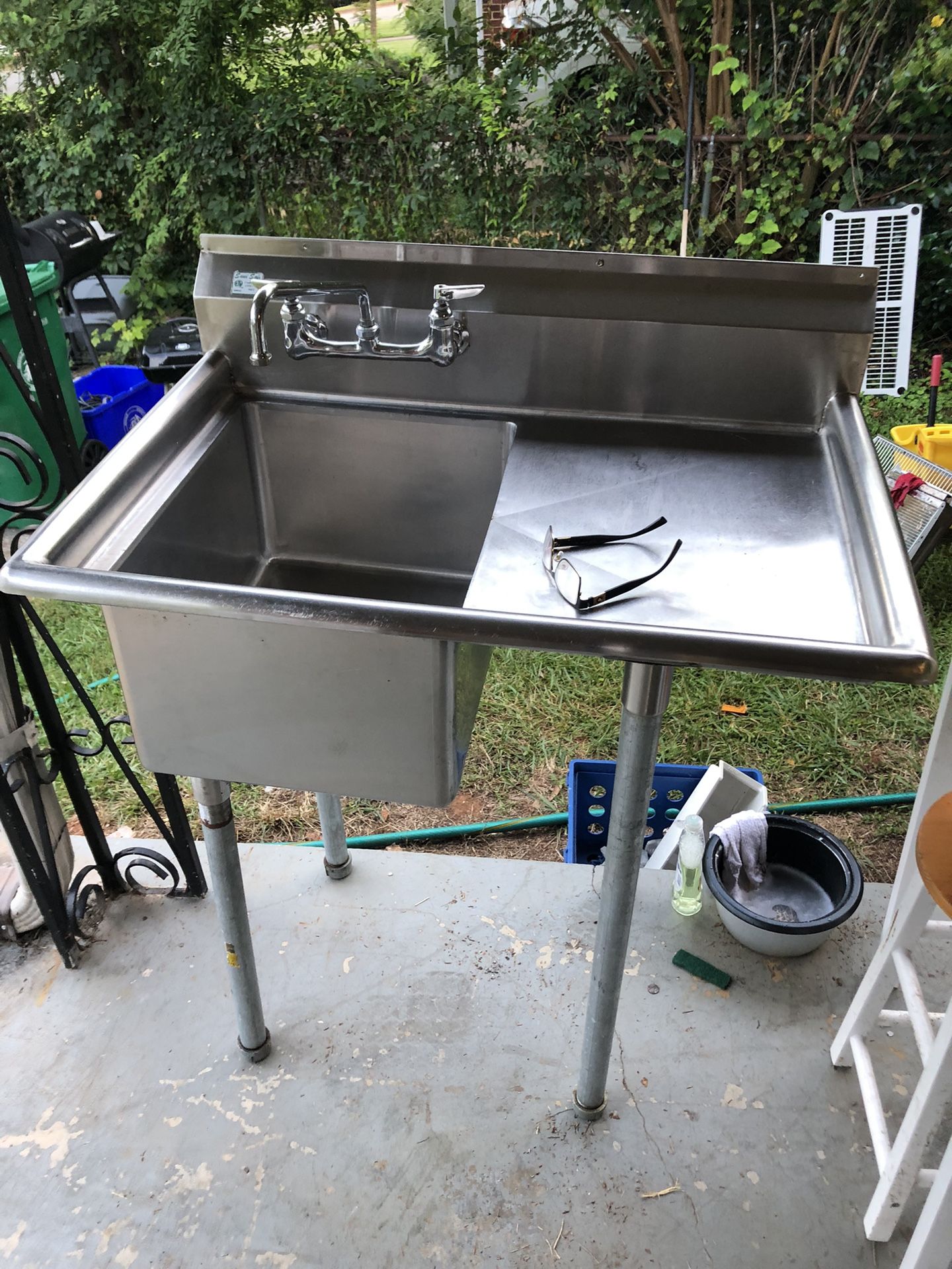 stainless steel sink for restaurant 350 For 2 Sink for Sale in