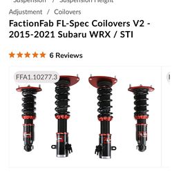 2015-2021 wrx Sti coilovers