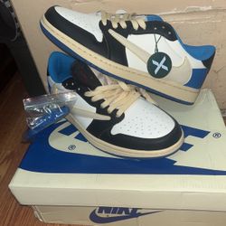 Jordan 1 Low “fragment” Travis Scott 