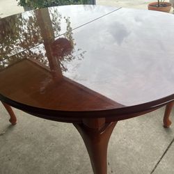 Kitchen  table and 4 chairs - Wooden table