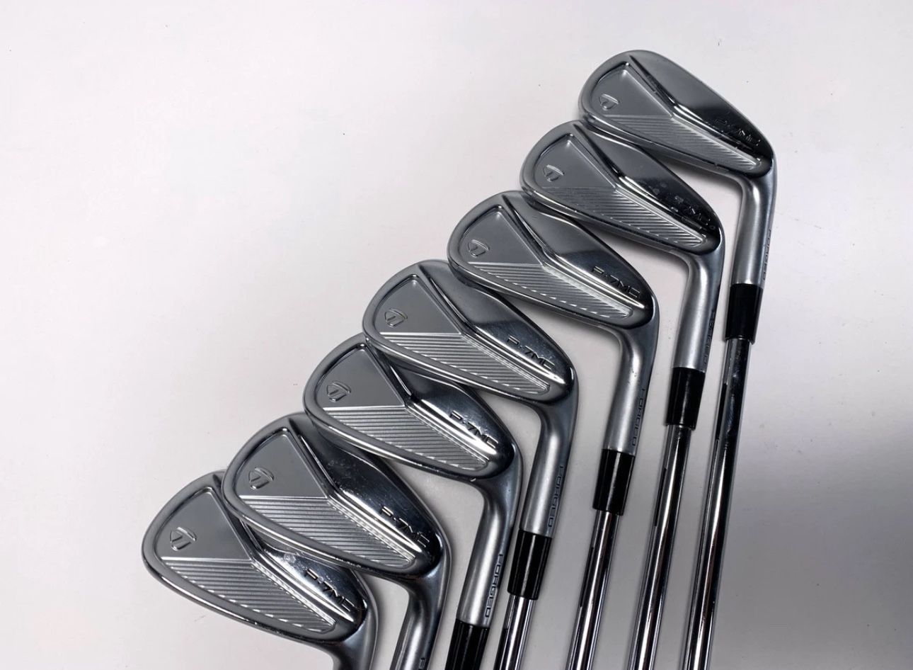2023 Taylormade P7MC Irons 3-PW, Stiff Flex, Midsize Grips, Mint Condition