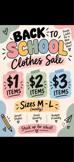 CLOTHES 1$-2$-3$