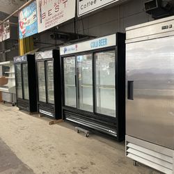 True Glass Door Refrigerators
