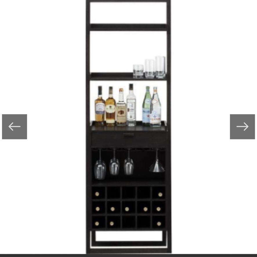 Cb2 Sloane Wine bar Crate And Barrel Leaning Bar