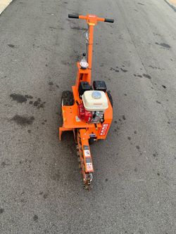 EDCO Walk-Behind Trencher with Gas Engine